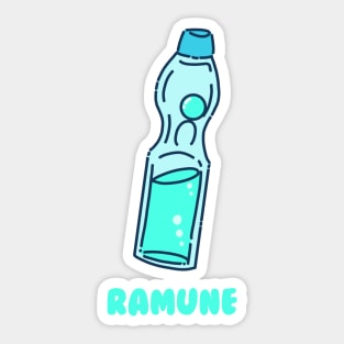 Ramune drink Soda Pop Sticker